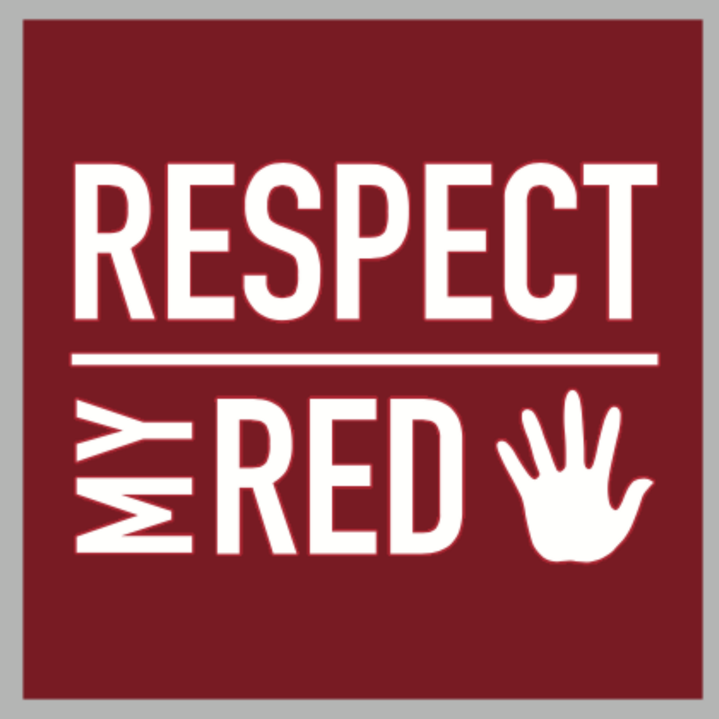 Red Respect My Red Tattoo