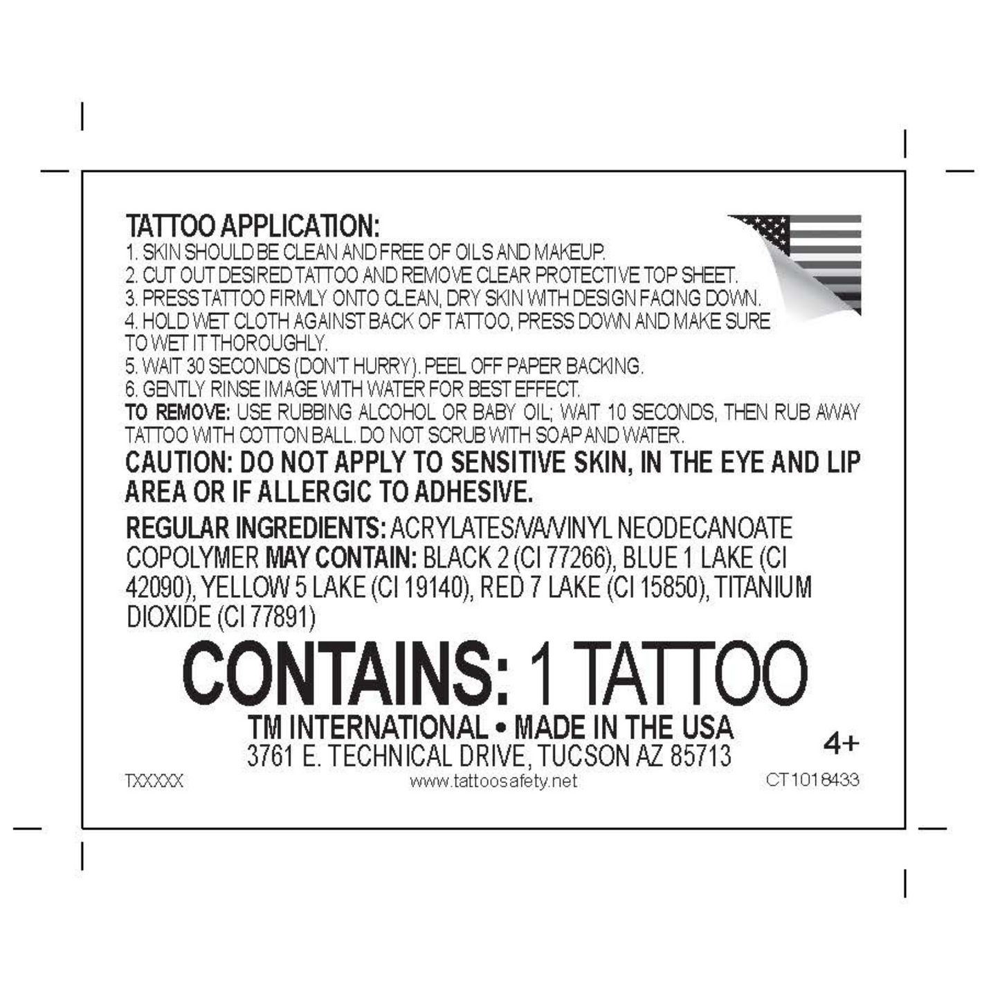 Take Back The Night Initials Logo Tattoo