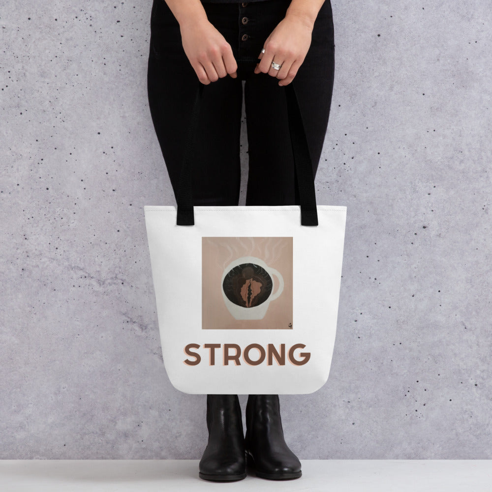 Coffee with Cream Tote- LIMITED EDITION ARTIST SERIES