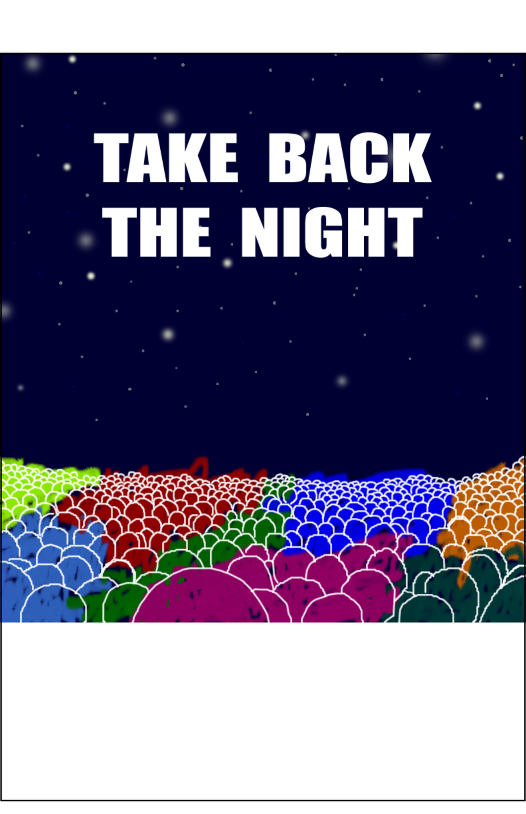Poster - Pack of 5 – Take Back The Night Foundation