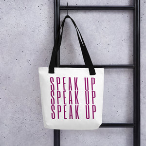 Speak Up Tote - LIMITED EDITION WORD SERIES