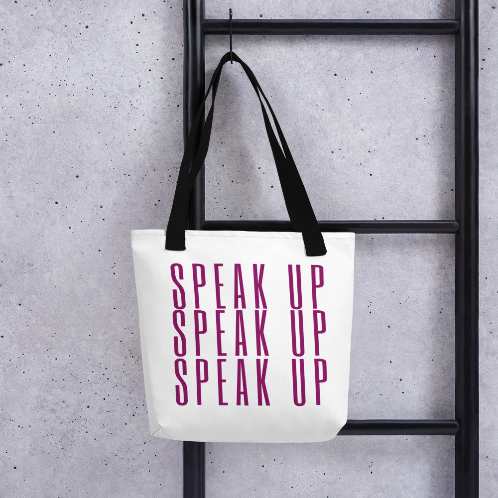 Speak Up Tote - LIMITED EDITION WORD SERIES