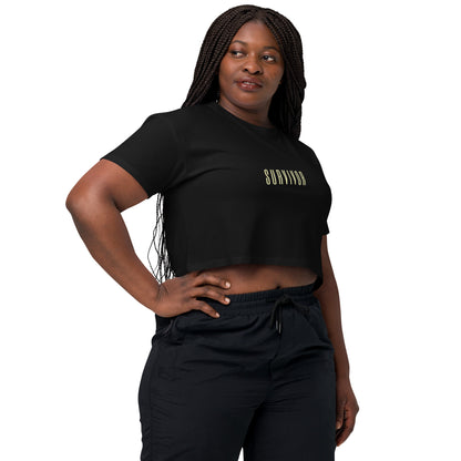 Survivor Crop Top - LIMITED EDITION WORD SERIES