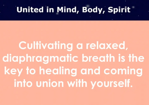 Session 8: United In Mind, Body, Spirit